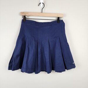 Vineyard Vines sz 12 girl navy pleated mini skirt uniform